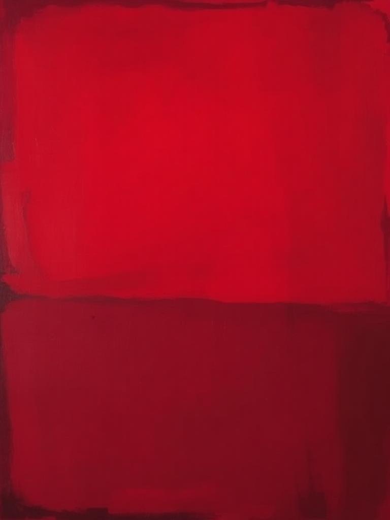 Untitled (Red on Maroon — variante)